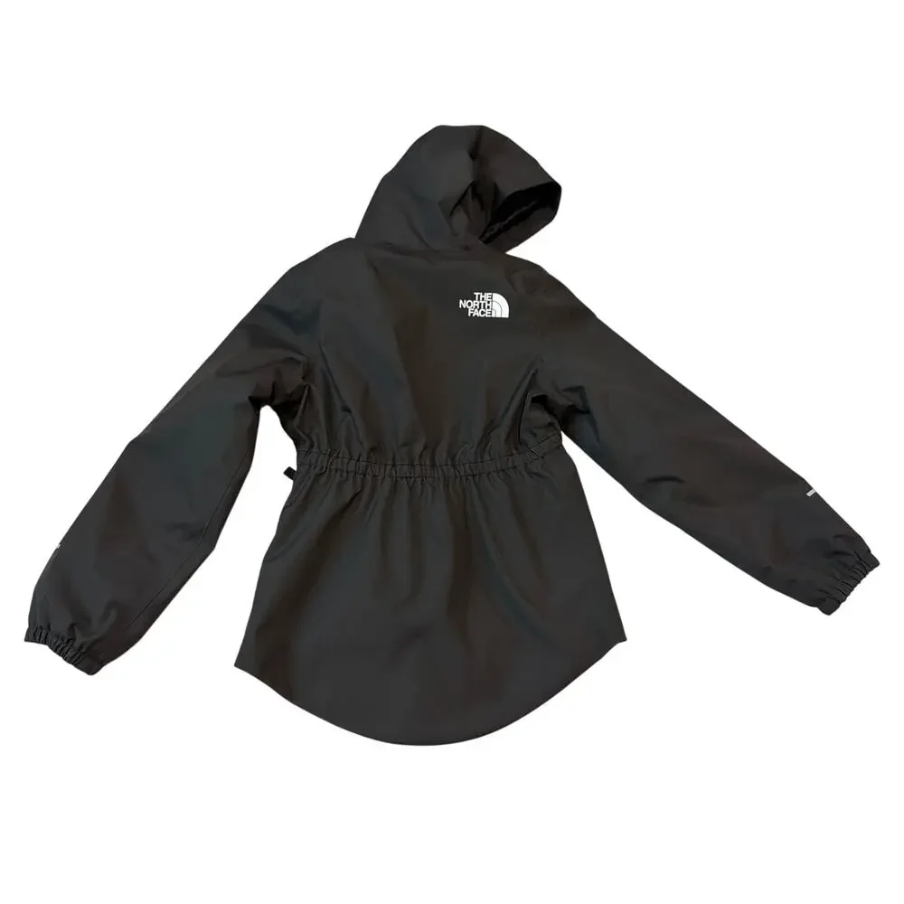 The North Face Kids Antora Rain Jacket Black XS NWT Youth Waterproof Shell